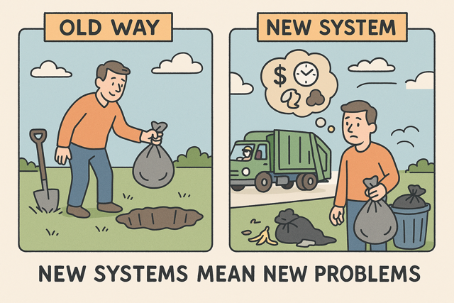 Sistem Baru, Masalah Baru